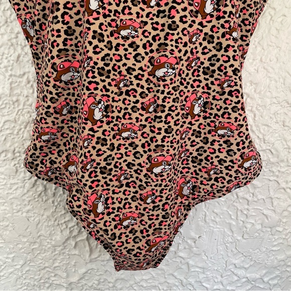 Buc-ee’s Cheeta Print One Piece Bathing Suit 2X - Picture 4 of 9